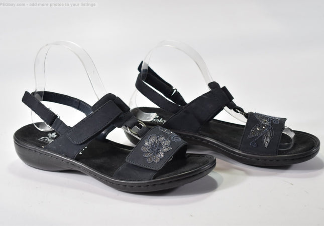 Rieker  Damen Sandale Sandalette  EUR 39 Nr. 26-S 1423