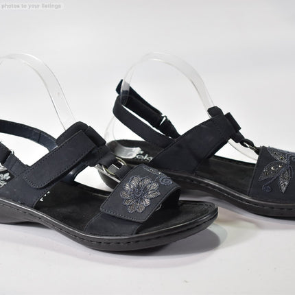 Rieker  Damen Sandale Sandalette  EUR 39 Nr. 26-S 1423