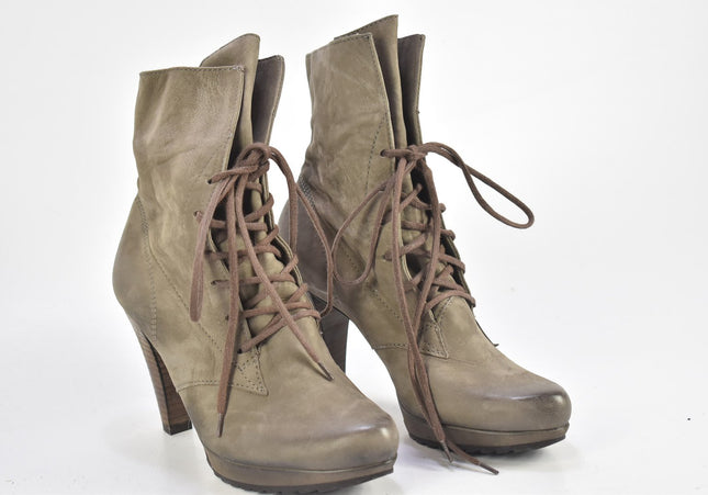Paul Green Damen Stiefelette Boots UK 3 Nr. 23-M 4240-Schuh-Gebraucht-secondhand