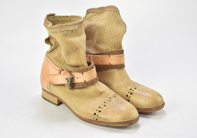 Pakros Damen Stiefelette Boots EUR 36 Nr. 24-U 812-Schuh-Gebraucht-secondhand