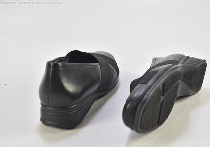 Semler Damen Halbschuhe Slipper Ballerinas UK 7 Nr. 25-F 3314-Schuh-Gebraucht-secondhand