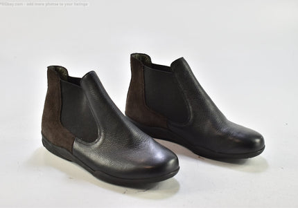 Ströber Damen Stiefelette Boots UK 4 Nr. 24-B 5863-Schuh-Gebraucht-secondhand