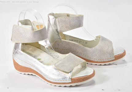 Waldläufer Damen Sandale Sandalette UK 3,5 Nr. 25-S 1004-Schuh-Gebraucht-secondhand