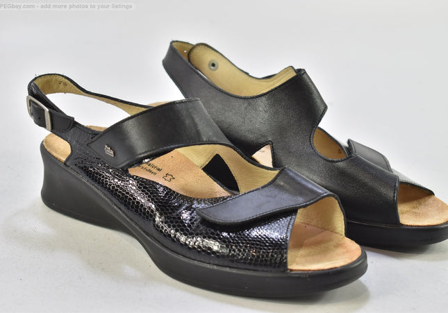 Finn Comfort  Damen Sandale Sandalette  UK 7,5 Nr. 26-S 3470