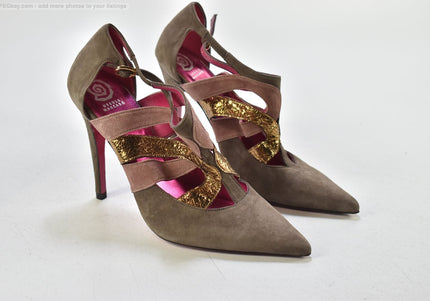 Ursula Mascaro  Damen Sandale Sandalette  EUR 40 Nr. 26-S 2294
