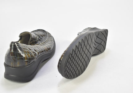 Salamander Damen Halbschuhe Slipper Ballerinas UK 8 Nr. 24-F 1113-Schuh-Gebraucht-secondhand