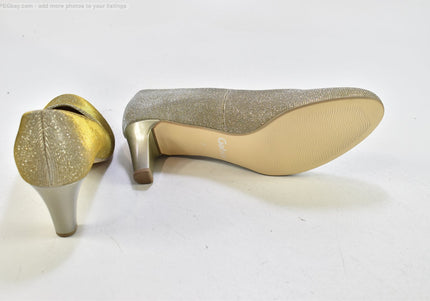 Gabor Damen Pumps High Heels UK 7 Nr. 25-A 749-Schuh-Gebraucht-secondhand