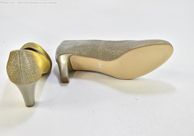 Gabor Damen Pumps High Heels UK 7 Nr. 25-A 749-Schuh-Gebraucht-secondhand