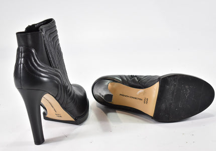 French Connection Damen Stiefelette Boots EUR 38 Nr. 24-M 4295-Schuh-Gebraucht-secondhand