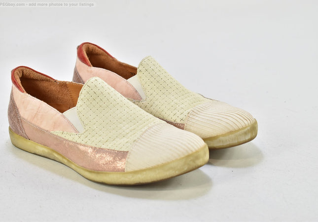 Think Damen Halbschuhe Slipper Ballerinas EUR 39 Nr. 25-T 2202-gebrauchte Schuhe-second hand-SchuhGebraucht