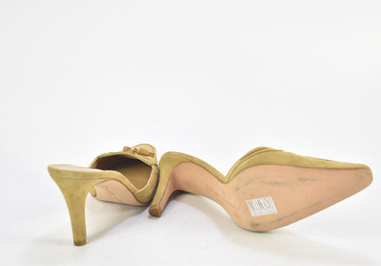Ralph Lauren Damen Sandale Pantolette US 7,5 Nr. 24-SD 1339-Schuh-Gebraucht-secondhand