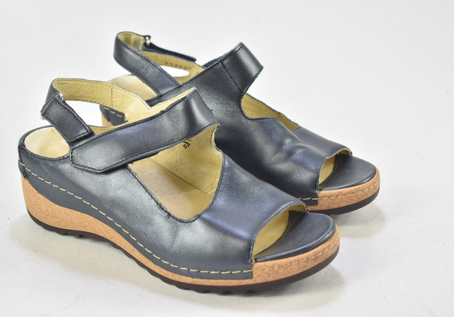 Waldläufer Damen Sandale Sandalette UK 3,5 Nr. 24-SD 2086-Schuh-Gebraucht-secondhand