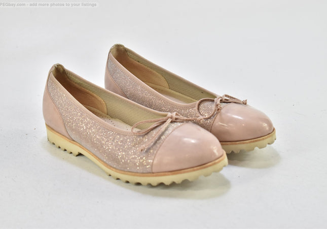 Gabor Damen Halbschuhe Slipper Ballerinas UK 4 Nr. 25-T 2203-gebrauchte Schuhe-second hand-SchuhGebraucht
