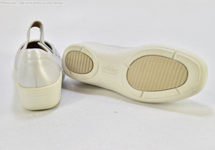 Solidus Damen Halbschuhe Slipper Ballerinas UK 5,5 Nr. 25-U 1428 - Schuh-Gebraucht - Second-hand - gebrauchte Schuhe
