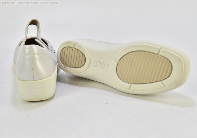 Solidus Damen Halbschuhe Slipper Ballerinas UK 5,5 Nr. 25-U 1428 - Schuh-Gebraucht - Second-hand - gebrauchte Schuhe
