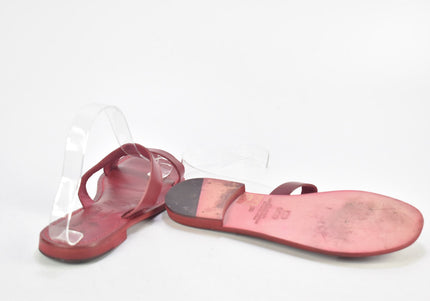 Langolo del Cuoio Damen Sandale Pantolette EUR 38 Nr. 24-SD 1340-Schuh-Gebraucht-secondhand