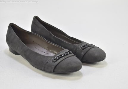 Salamander Damen Halbschuhe Slipper Ballerinas UK 8 Nr. 25-J 1911-Schuh-Gebraucht-secondhand