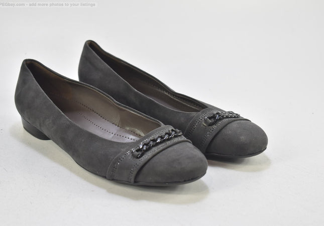 Salamander Damen Halbschuhe Slipper Ballerinas UK 8 Nr. 25-J 1911-Schuh-Gebraucht-secondhand