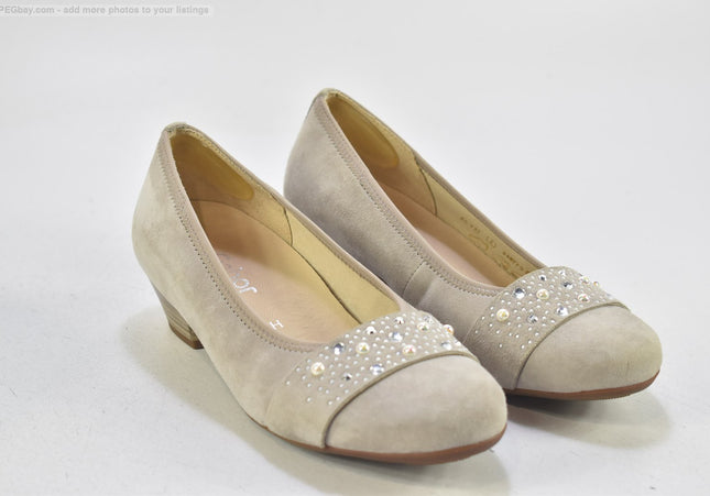 Gabor Damen Pumps High Heels UK 4 Nr. 25-J 403-Schuh-Gebraucht-secondhand