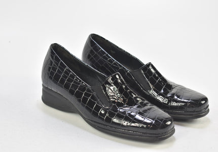 Semler Damen Halbschuhe Slipper Ballerinas UK 4 Nr. 24-J 4112-Schuh-Gebraucht-secondhand