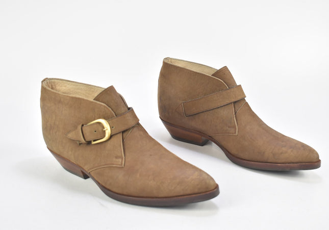 Damen Stiefelette Boots US 9,5 Nr. 24-J 2257-Schuh-Gebraucht-secondhand