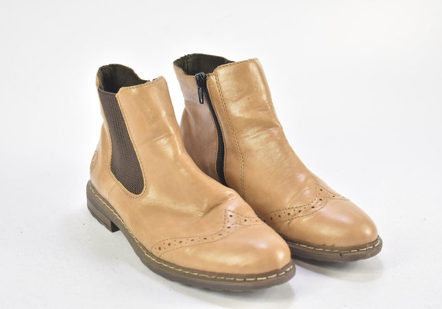Rieker Damen Stiefelette Boots EUR 38 Nr. 24-M 1457-Schuh-Gebraucht-secondhand