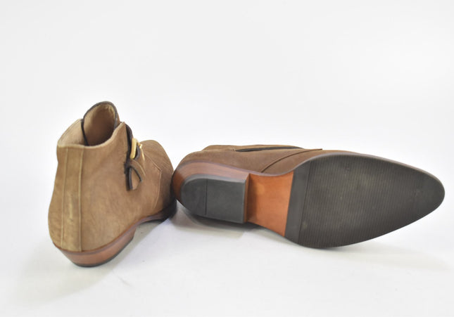 Damen Stiefelette Boots US 9,5 Nr. 24-J 2257-Schuh-Gebraucht-secondhand