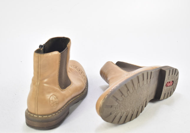 Rieker Damen Stiefelette Boots EUR 38 Nr. 24-M 1457-Schuh-Gebraucht-secondhand