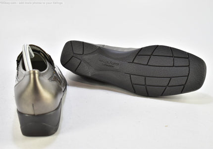 Waldläufer Damen Halbschuhe Slipper Ballerinas UK 8,5 Nr. 25-M 3013-Schuh-Gebraucht-secondhand