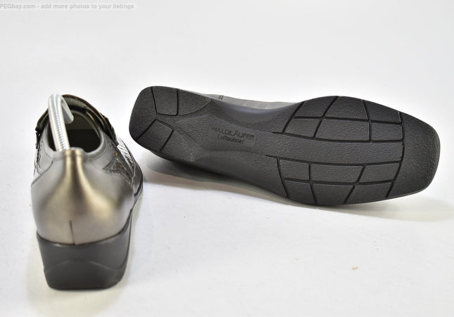 Waldläufer Damen Halbschuhe Slipper Ballerinas UK 8,5 Nr. 25-M 3013-Schuh-Gebraucht-secondhand