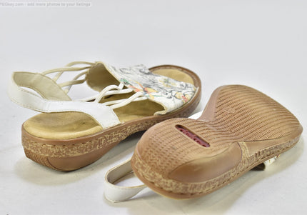 Rieker  Damen Sandale Pantolette  EUR 40 Nr. 26-S 660