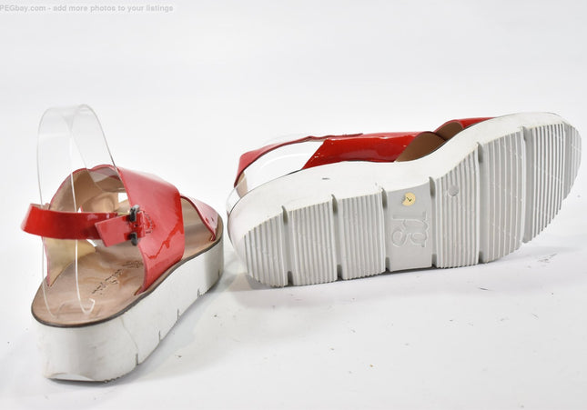 Paul Green Damen Sandale Sandalette UK 7 Nr. 25-S 3452-SchuhGebraucht