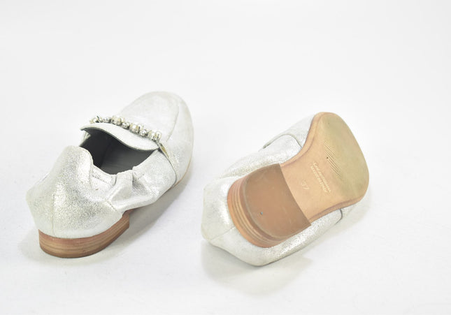 Maripé Damen Halbschuhe Slipper Ballerinas EUR 37 Nr. 24-J 2668-Schuh-Gebraucht-secondhand