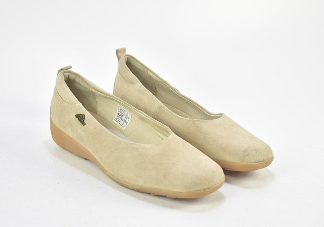Naturläufer Damen Halbschuhe Slipper Ballerinas UK 5,5 Nr. 24-J 2618-Schuh-Gebraucht-secondhand