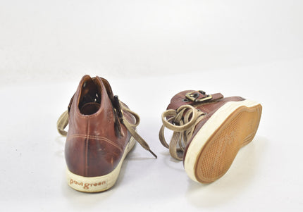 Paul Green Damen Stiefelette Boots UK 5,5 Nr. 24-J 1680-Schuh-Gebraucht-secondhand