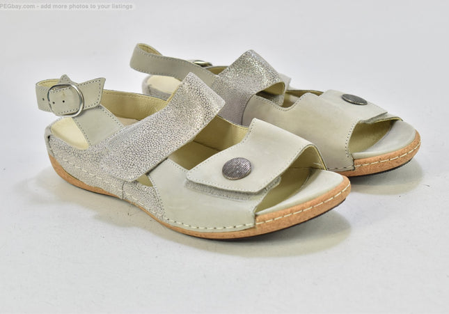 Waldläufer Damen Sandale Sandalette UK 7 Nr. 25-S 4072-SchuhGebraucht