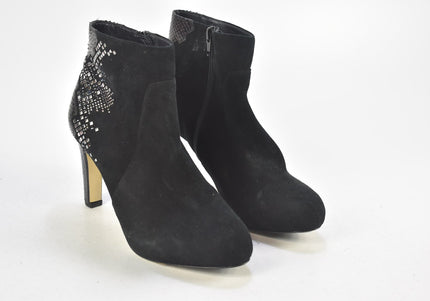 Högl Damen Stiefelette Boots UK 4,5 Nr. 24-F 1253-Schuh-Gebraucht-secondhand