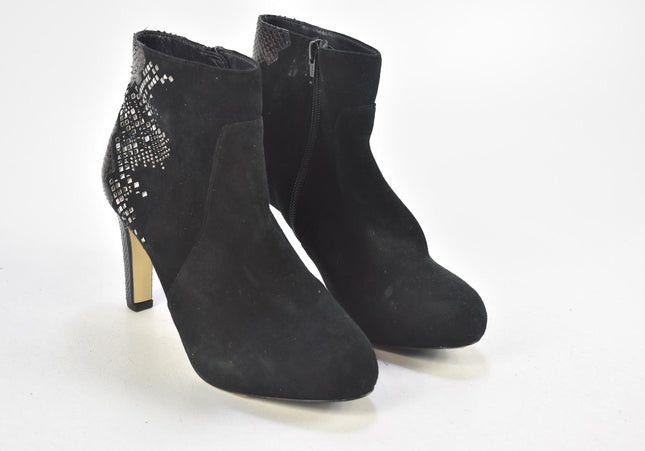 Högl Damen Stiefelette Boots UK 4,5 Nr. 24-F 1253-Schuh-Gebraucht-secondhand