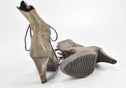 Paul Green Damen Stiefelette Boots UK 3 Nr. 23-M 4240-Schuh-Gebraucht-secondhand