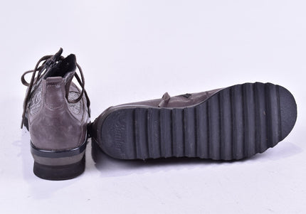Semler Damen Stiefelette Boots UK 4 Nr. 24-J 4456-Schuh-Gebraucht-secondhand