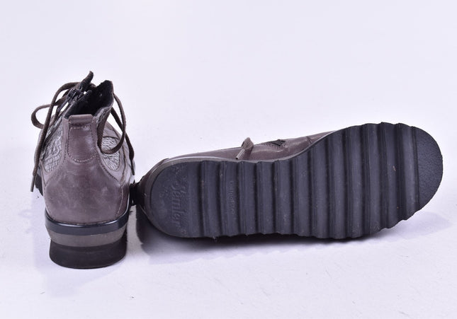 Semler Damen Stiefelette Boots UK 4 Nr. 24-J 4456-Schuh-Gebraucht-secondhand