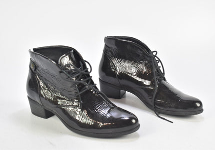 Durea Damen Stiefelette Boots UK 4,5 Nr. 24-J 2259-Schuh-Gebraucht-secondhand