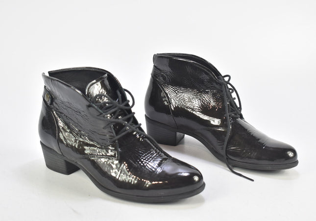 Durea Damen Stiefelette Boots UK 4,5 Nr. 24-J 2259-Schuh-Gebraucht-secondhand