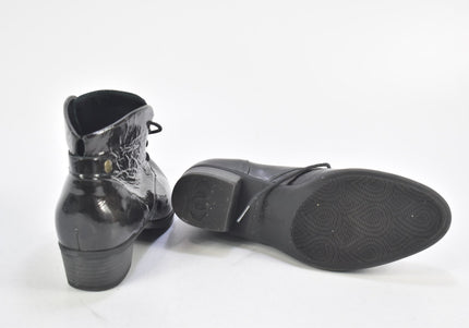 Durea Damen Stiefelette Boots UK 4,5 Nr. 24-J 2259-Schuh-Gebraucht-secondhand