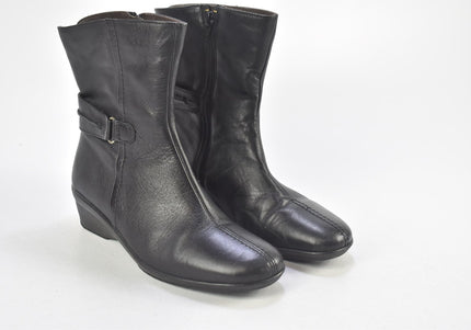 Caprice Damen Stiefelette Boots UK 4,5 Nr. 24-F 388-Schuh-Gebraucht-secondhand