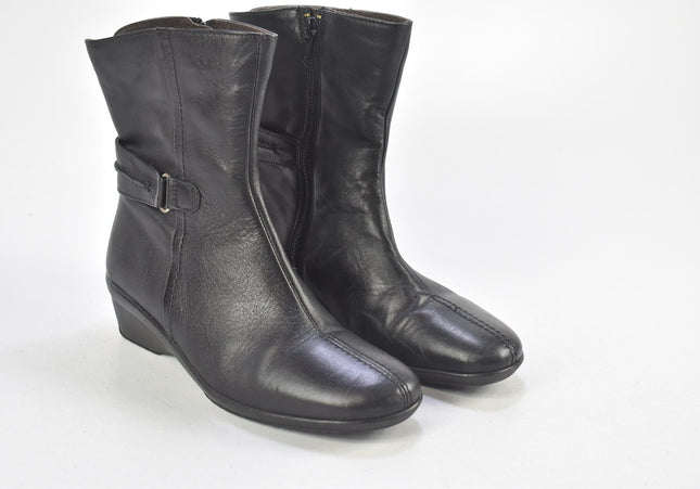 Caprice Damen Stiefelette Boots UK 4,5 Nr. 24-F 388-Schuh-Gebraucht-secondhand