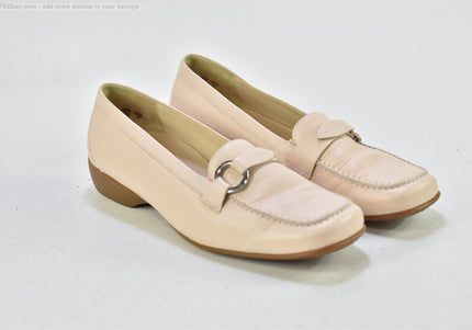 Semler Damen Halbschuhe Slipper Ballerinas UK 5,5 Nr. 25-T 2208-gebrauchte Schuhe-second hand-SchuhGebraucht