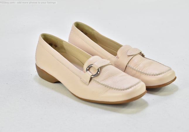 Semler Damen Halbschuhe Slipper Ballerinas UK 5,5 Nr. 25-T 2208-gebrauchte Schuhe-second hand-SchuhGebraucht