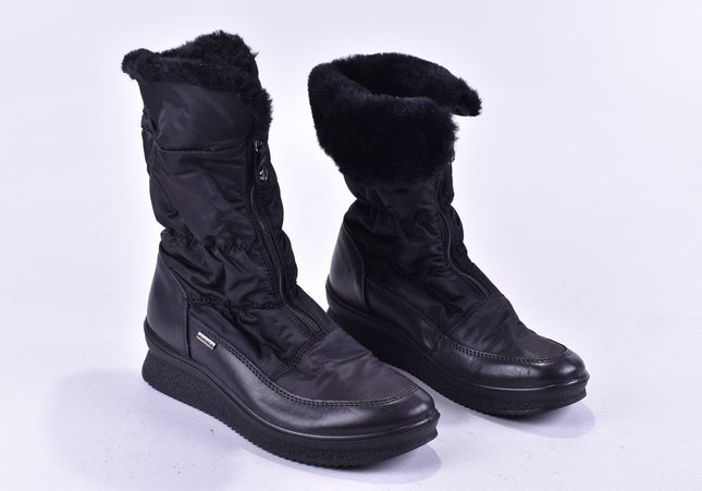 Imac Damen Stiefelette Boots EUR 37 Nr. 24-M 407-Schuh-Gebraucht-secondhand