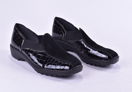 Rieker Damen Halbschuhe Slipper Ballerinas EUR 37 Nr. 24-F 777-Schuh-Gebraucht-secondhand